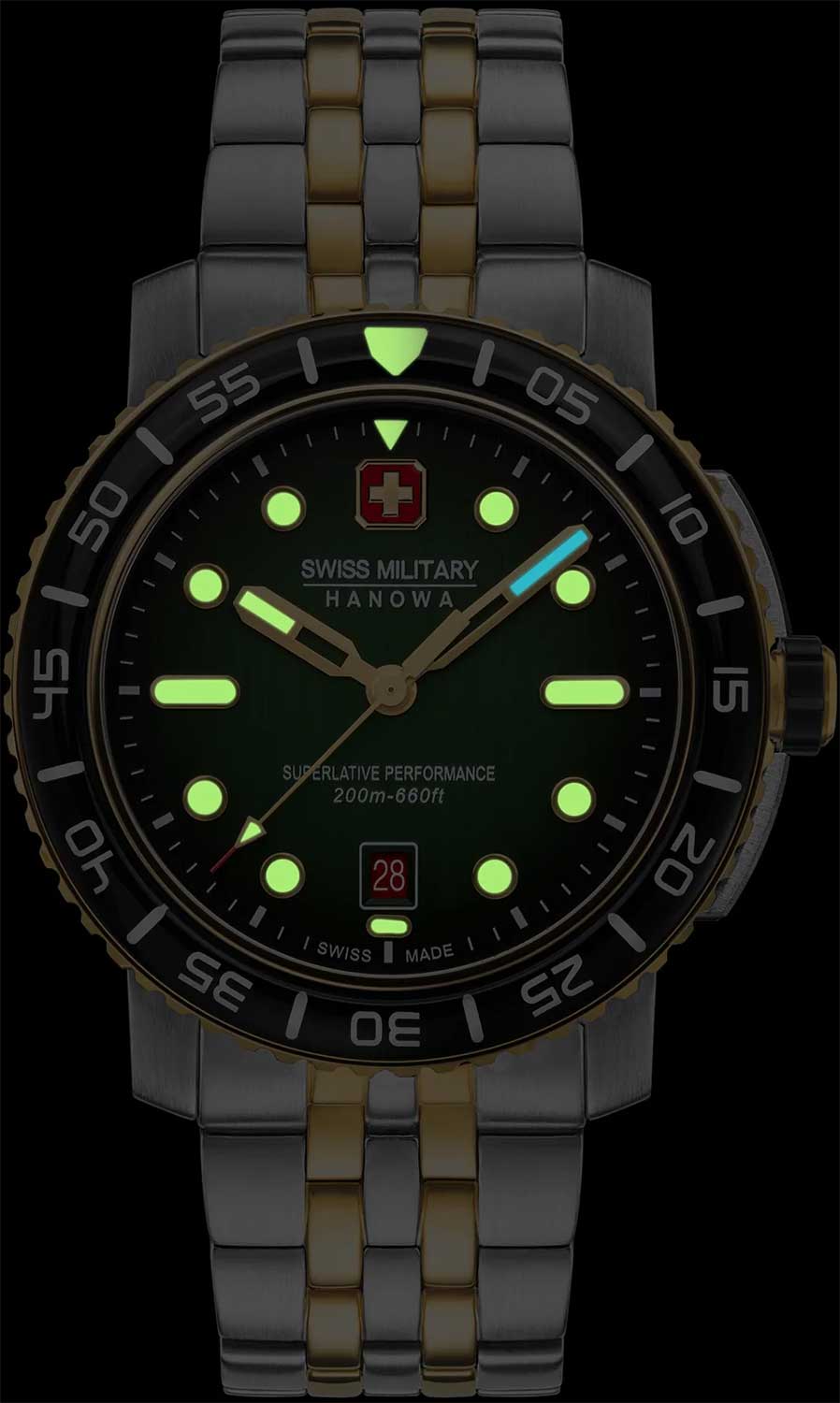 Swiss Military Hanowa Black Marlin SMWGH0001761 — фотография 4